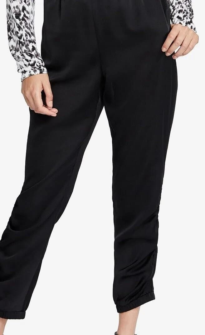 Rachel Roy Women's William Ankle Pants Black Size L