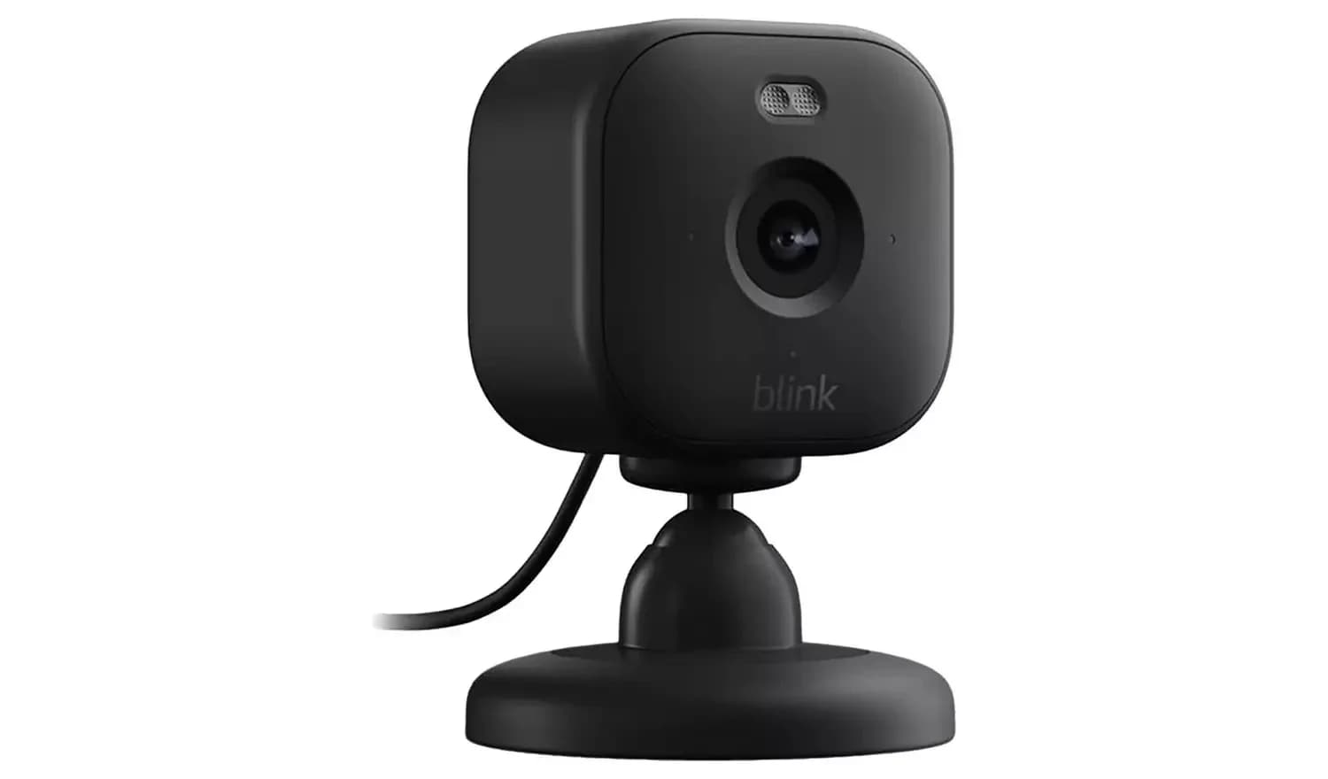 Blink Mini 2 Security Camera & Weather Resistant Adaptor - Black Wifi