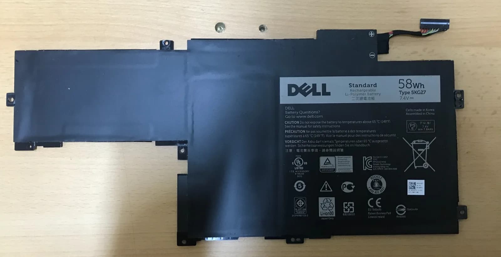 Genuine Dell Battery for Inspiron 15 7000 Series 7437