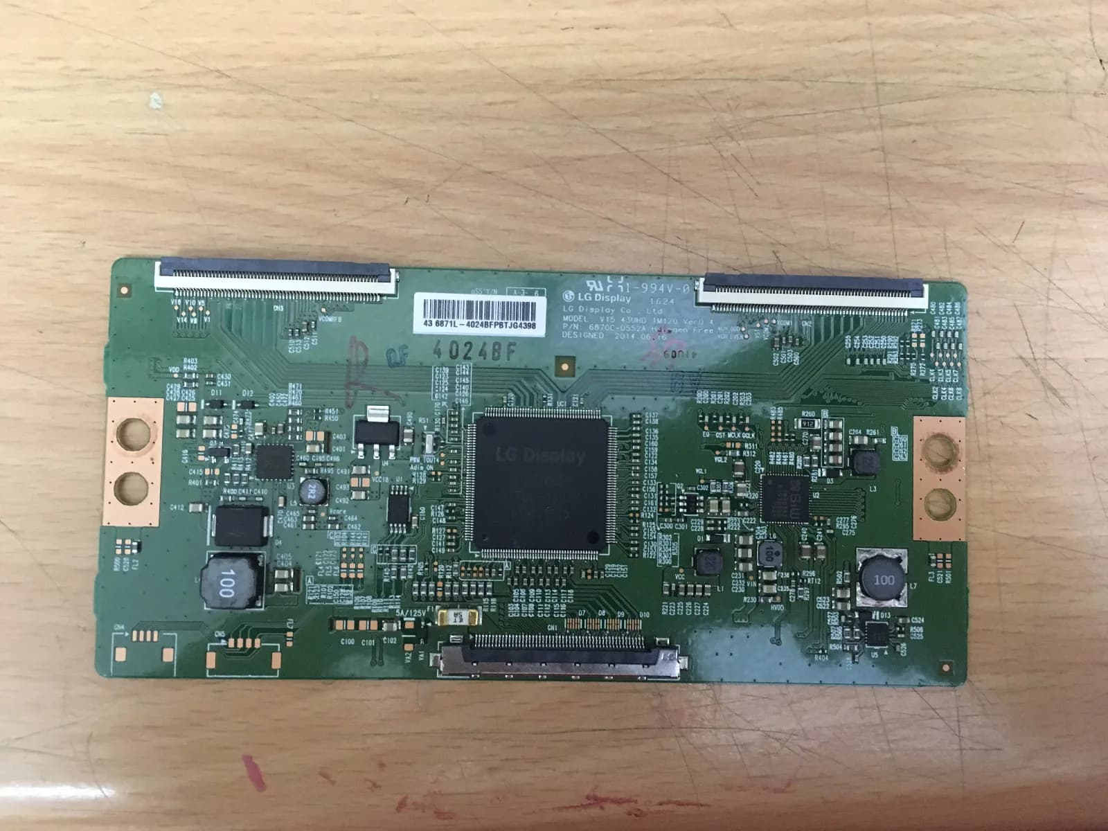 T-CON LVDS BOARD FOR FINLUX 43UTD297B-P
