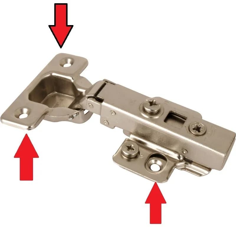 Häfele Click-On Soft Close Cabinet Hinges 110° – Pack of 2 – Easy Install – Read