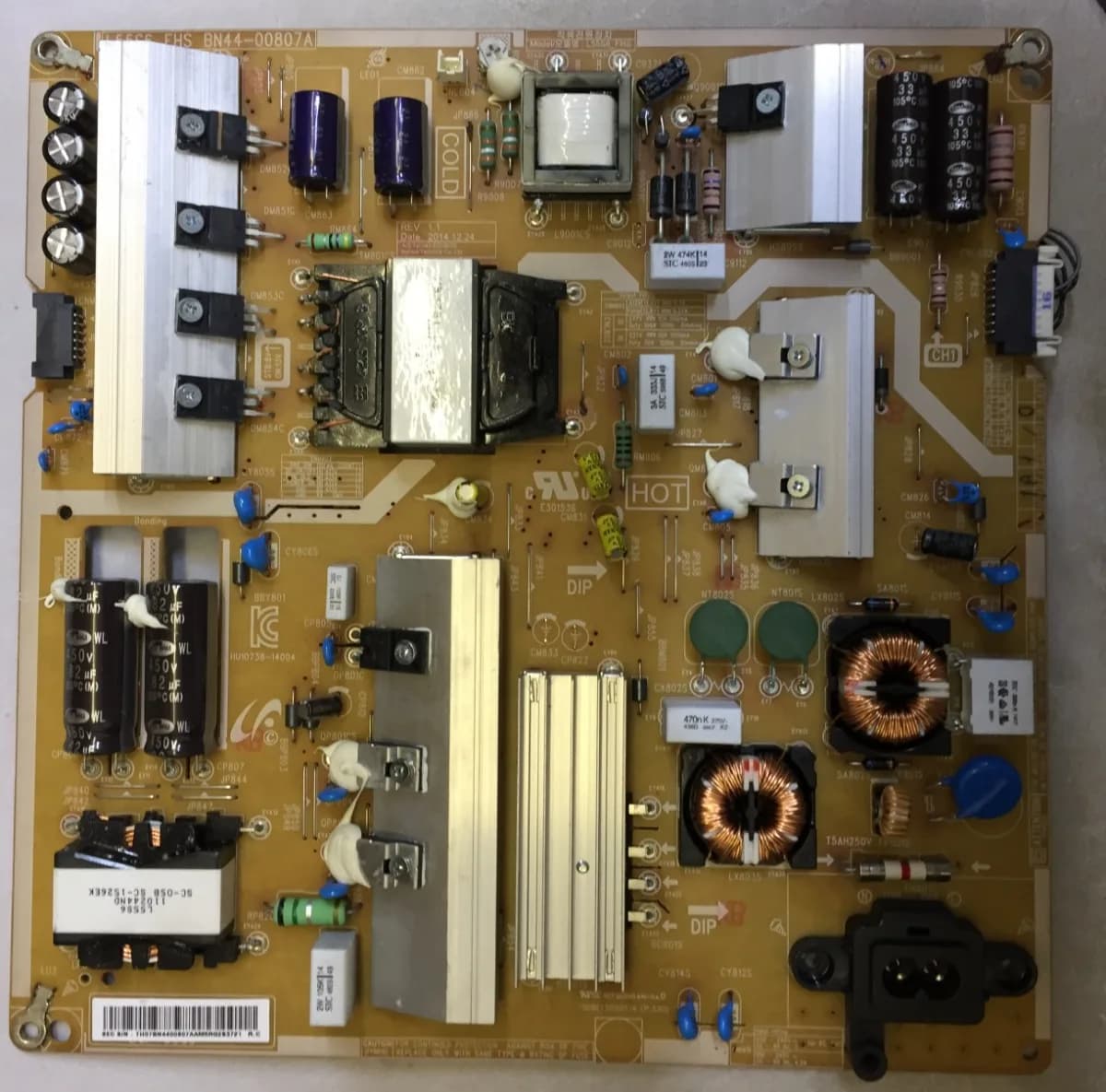 POWER PSU SUPPLY BOARD FOR SAMSUNG UE55JU6800K TV