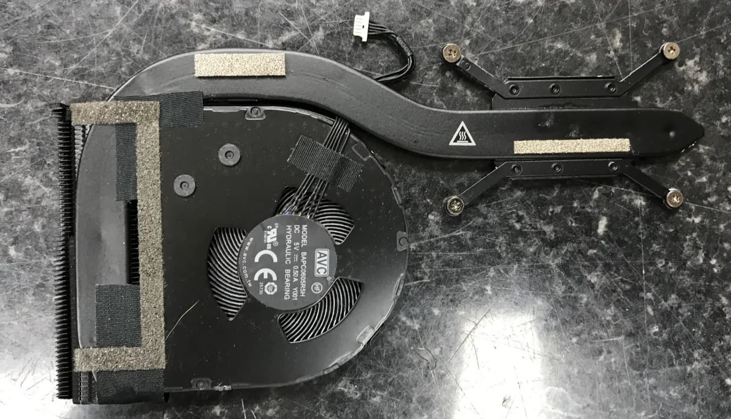 Lenovo X13 Yoga Gen 1 Heatsink Fan Genuine Original Part