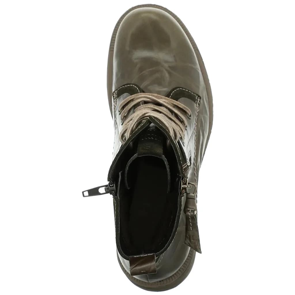 Women's Josef Seibel Sandra Bosco Green Boots UK size 4.5 New