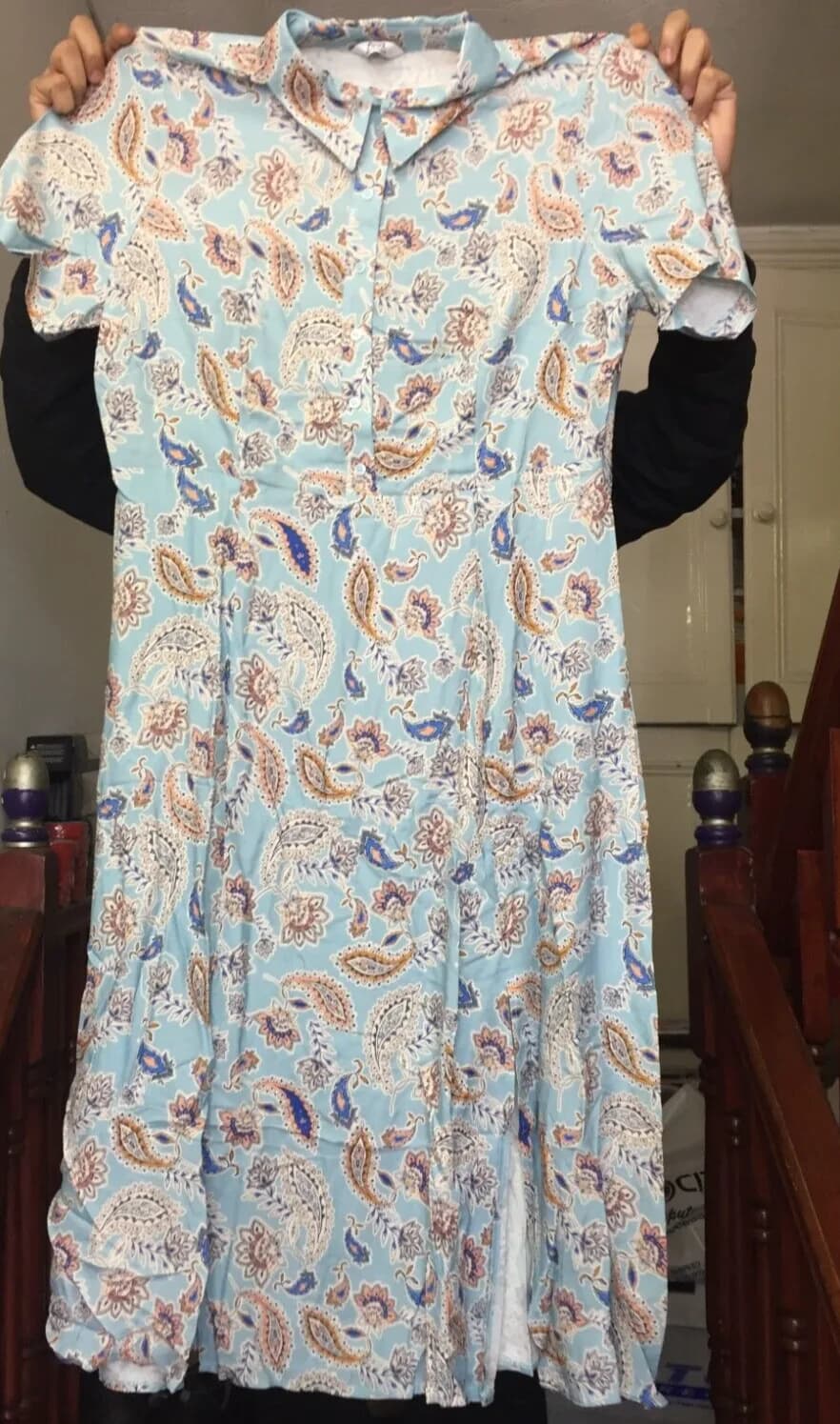 Amazon Find Women's Summer Dress size Blue Multi xl