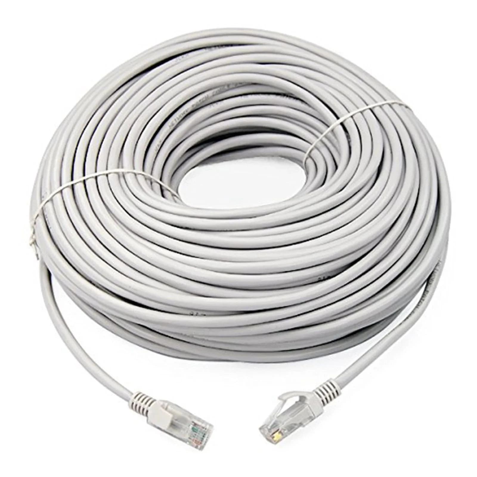 10m Ethernet Cable Network RJ45 Lead Internet Patch LAN Cat5e Wholesale Grey