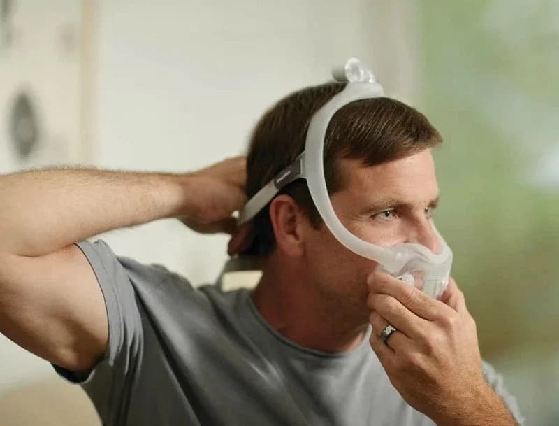 Share Philips DreamWear Full Face CPAP Size S w/Frame Sleep Apnea