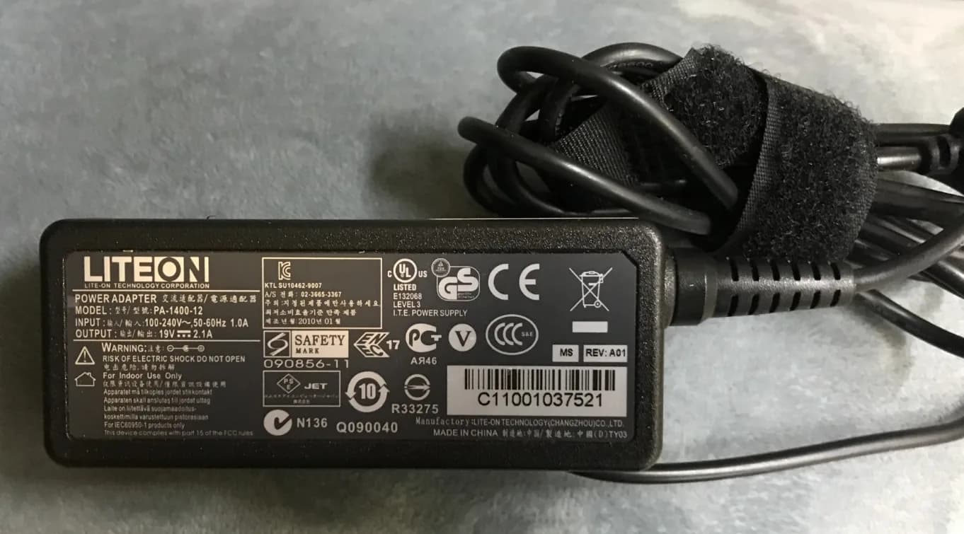 LITEON 19V 2.1A POWER ADAPTER PA-1400-12