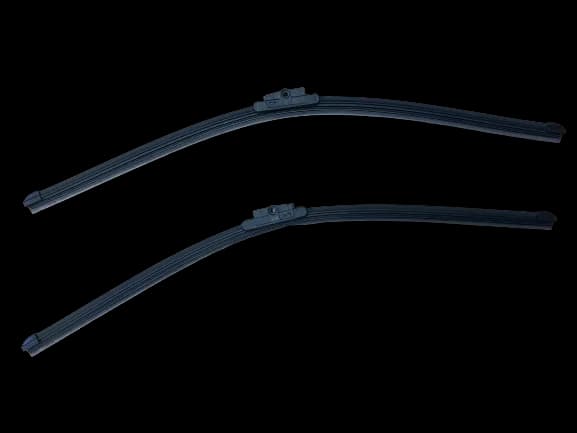 MERCEDES BENS C CLASS W204 24" WIPERS FLAT BLADE SET