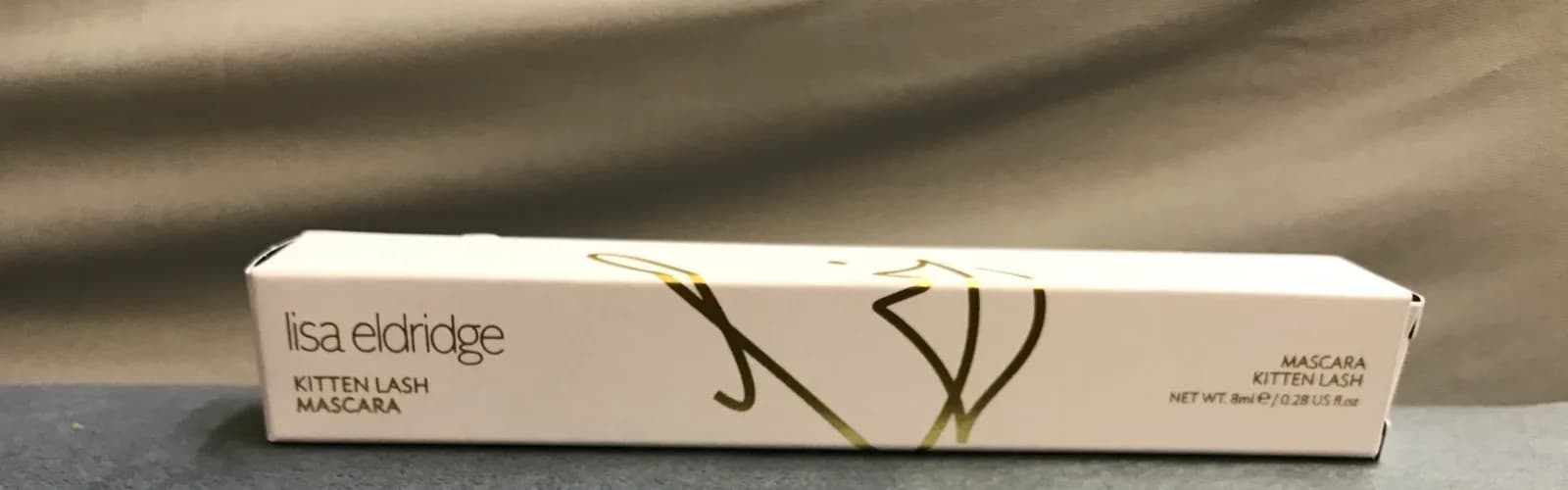 Lisa Eldridge Kitten Lash Mascara Pure Black Featherlight Volume 8ml Brand New