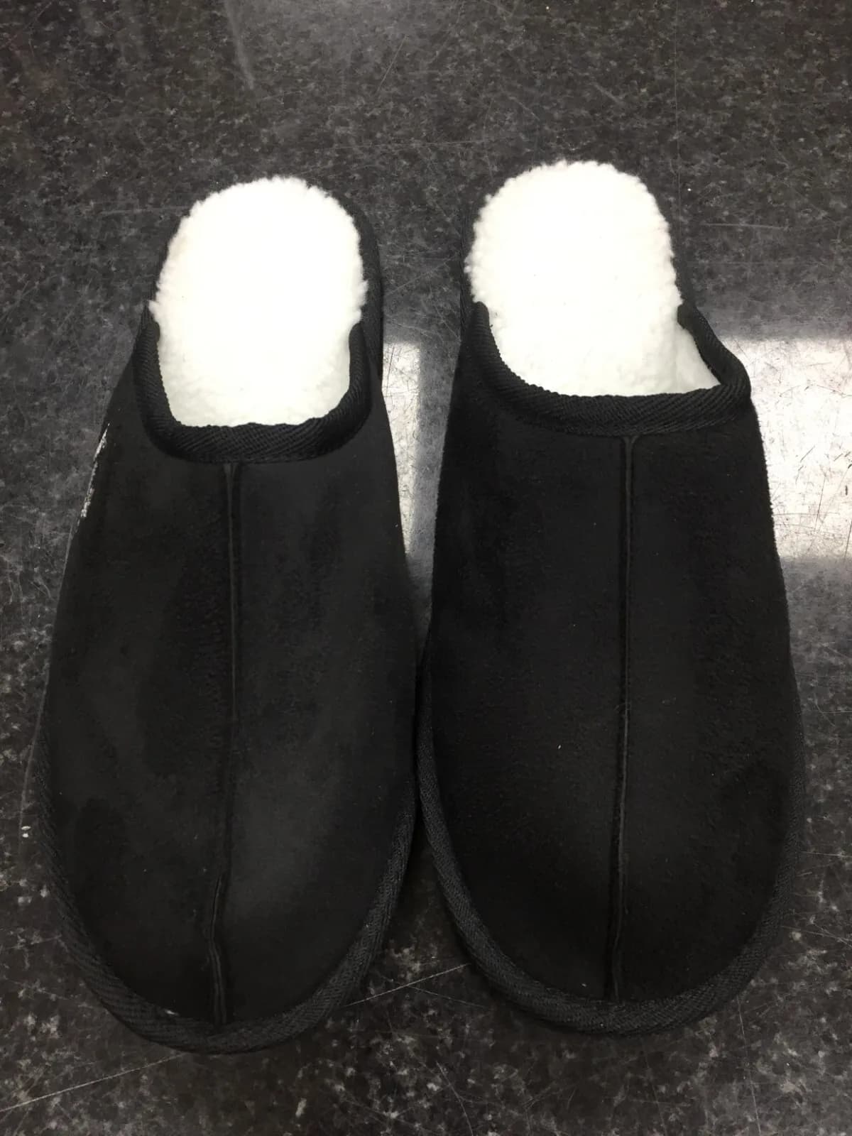 NHL Pittsburgh Penguins Men's Slip On Open Back Slippers uk 7 / 8 Black