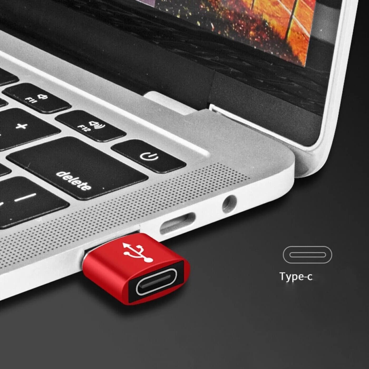 USB C Adapter Female to USB 3.0 A Male USB C Converter For PC Smartphone