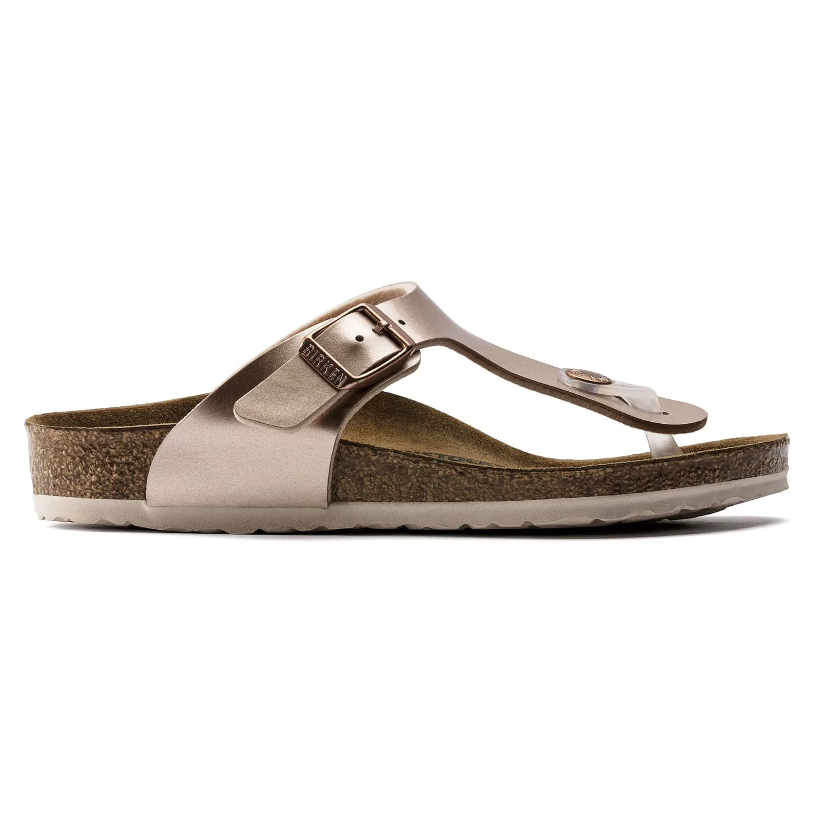 Birkenstock Gizeh Kids Magic Electric Metallic Copper sandals UK 1