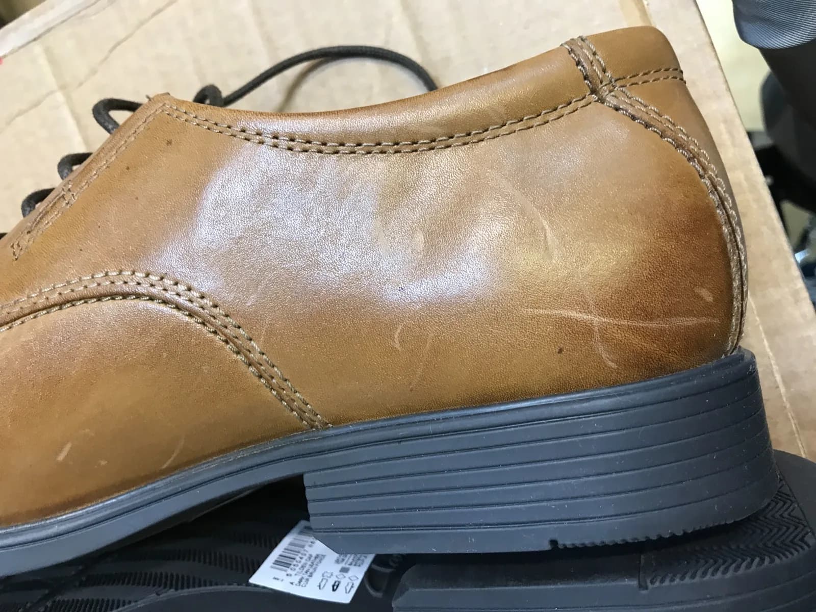Mens Clarks Tilden Cap Formal Lace Up Shoes uk size 9