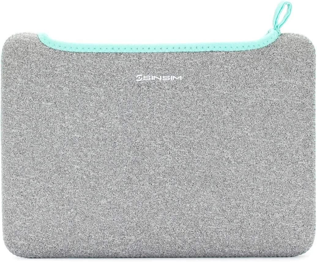 Grey Tablet Sleeve Case Carrying Bag with Elastic Loop For 8" tablet's Universal