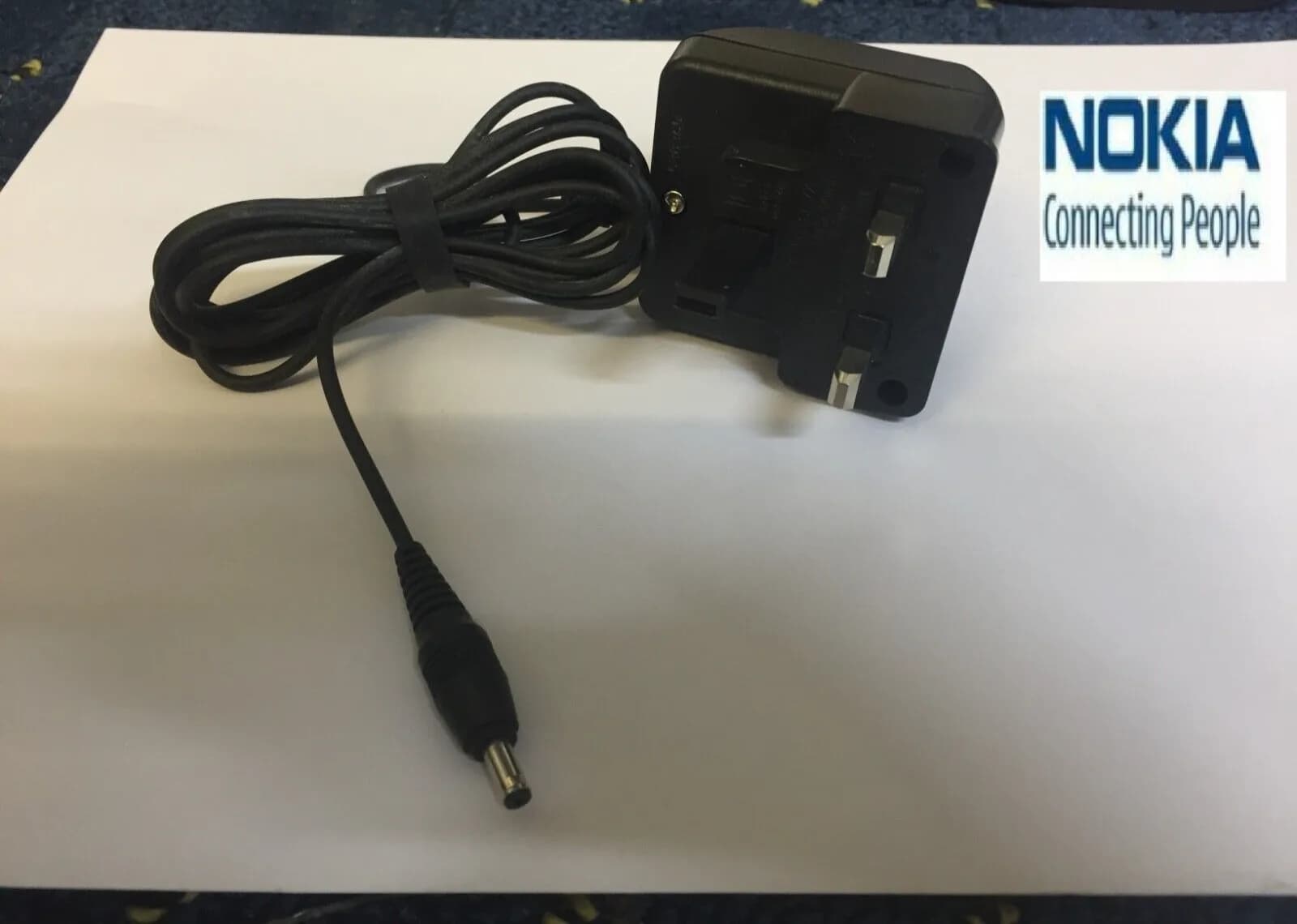 Genuine Nokia ACP-7X UK Mains Charger Big Pin 3.5mm 3310 6210 6310 7110 8310 ETC
