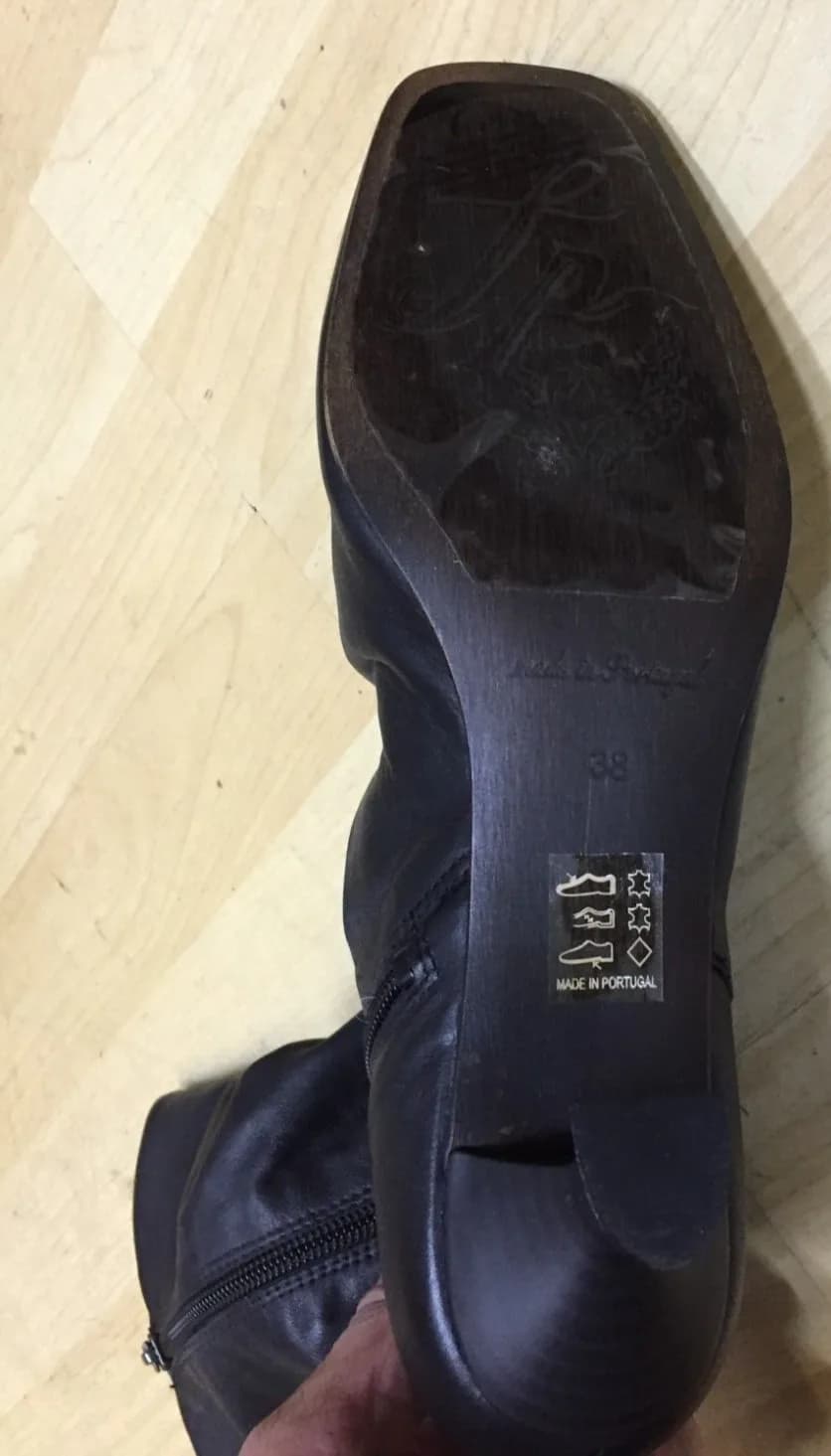Free People Marcella Square Toe Boots EU size 38 UK 5 RRP $178.00