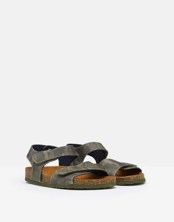 Joules Kitt Canvas Sandal Older Kids Childrens Sandals size 2