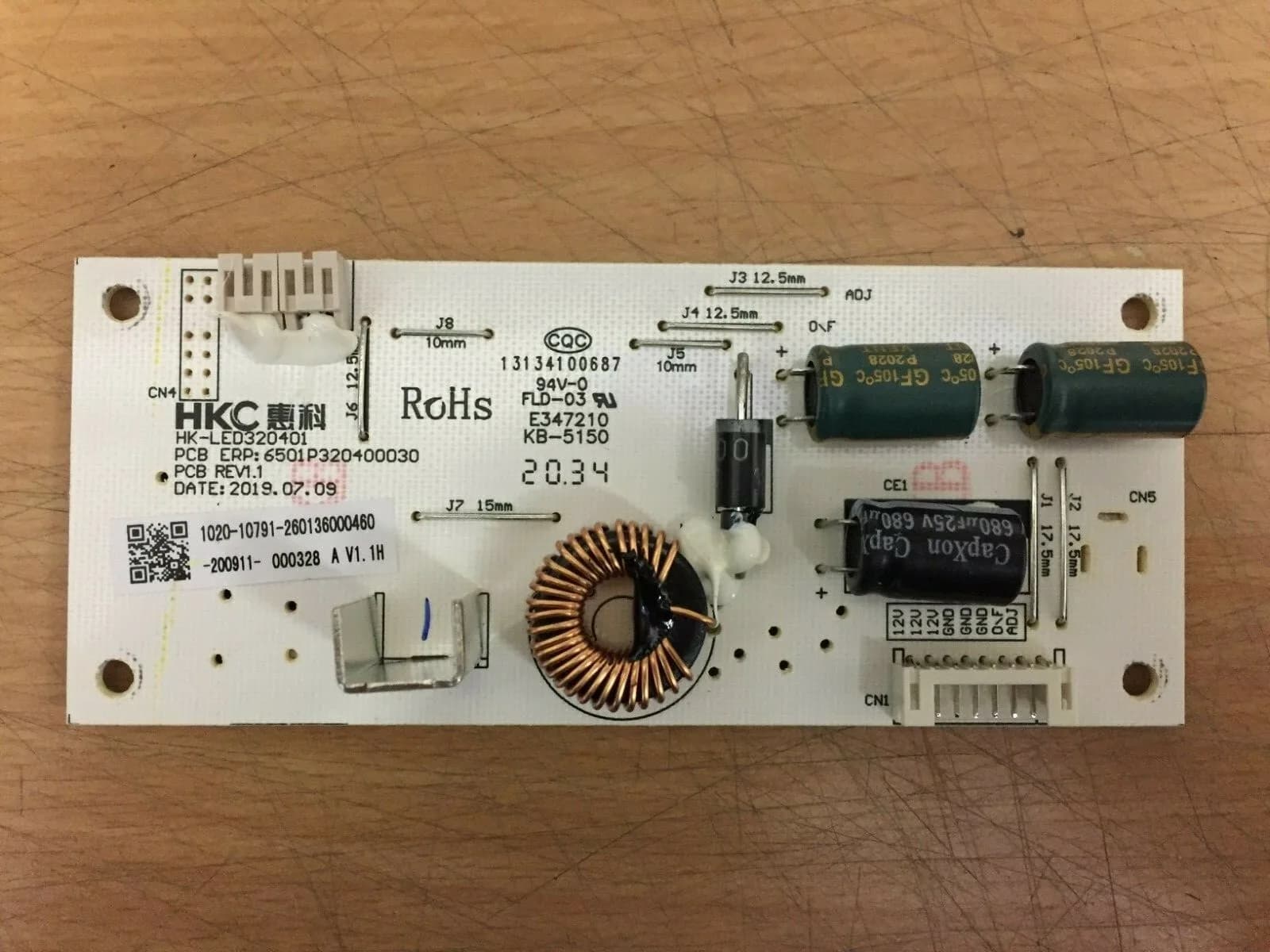 POWER BOARD FOR MSI GAMING MONITOR 3KA0 32" CURVED
