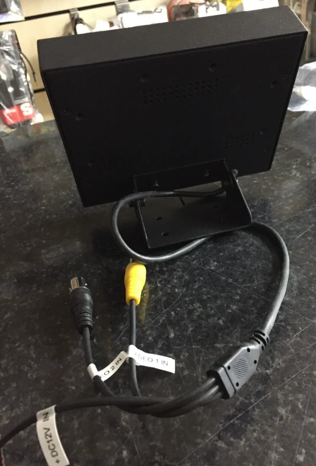 Small LED/LCD 5 INCH ″ 5" Active Matrix with Glass Front/ Metal Case CCTV