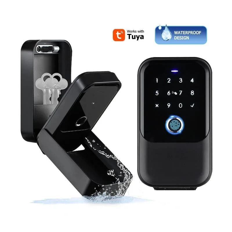 TTlock Smartkey Lock Box Wireless Electronic Key Safe with Digital Code App Cont