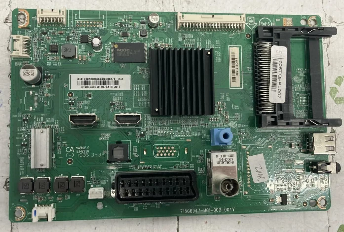 MAIN BOARD FOR PHILLIPS 32" 32PHH4100/88 TV 715G6947-M01-000-004Y