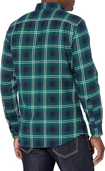 Amazon Essentials Men's Slim-Fit Long-Sleeve Flannel Shirt XXL