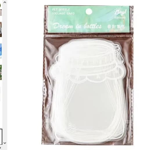 Glassware Shape Bookmarks Stickers Bookmark Maker Pressed Flower Bookmark Herbar
