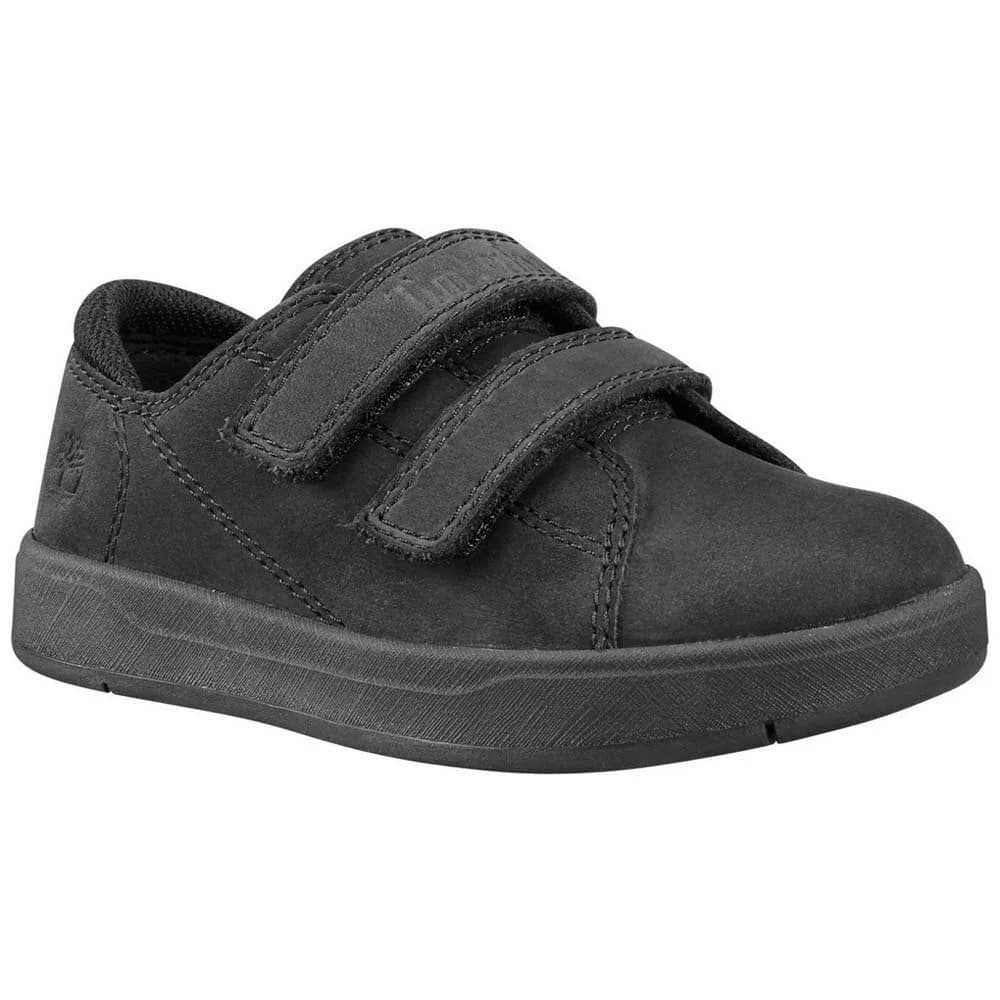 Timberland Kids’ Davis Square Leather Oxford (Toddler) Low Trainer/Shoes Black