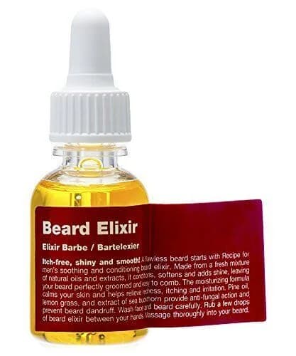 Beard Oil Grooming Liquid 3 x 25ml Recipe For Men Beard Elixir Mens Gift Set