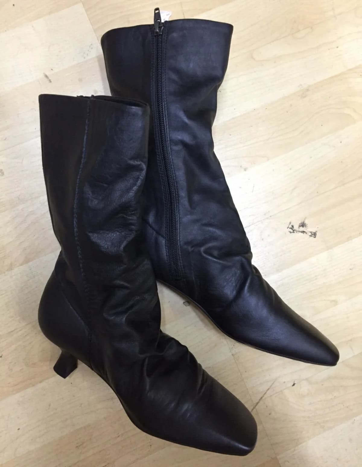 Free People Marcella Square Toe Boots EU size 38 UK 5 RRP $178.00
