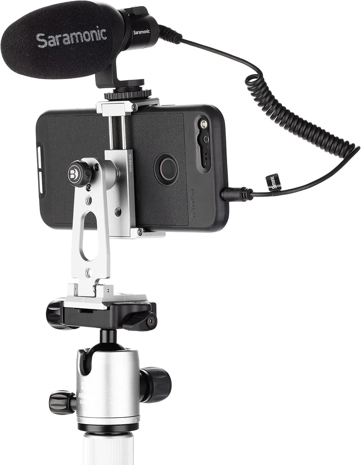 Benro MeVIDEO Sidekick Pocket Silver Smartphone Adapter Foldable Tripod Mount