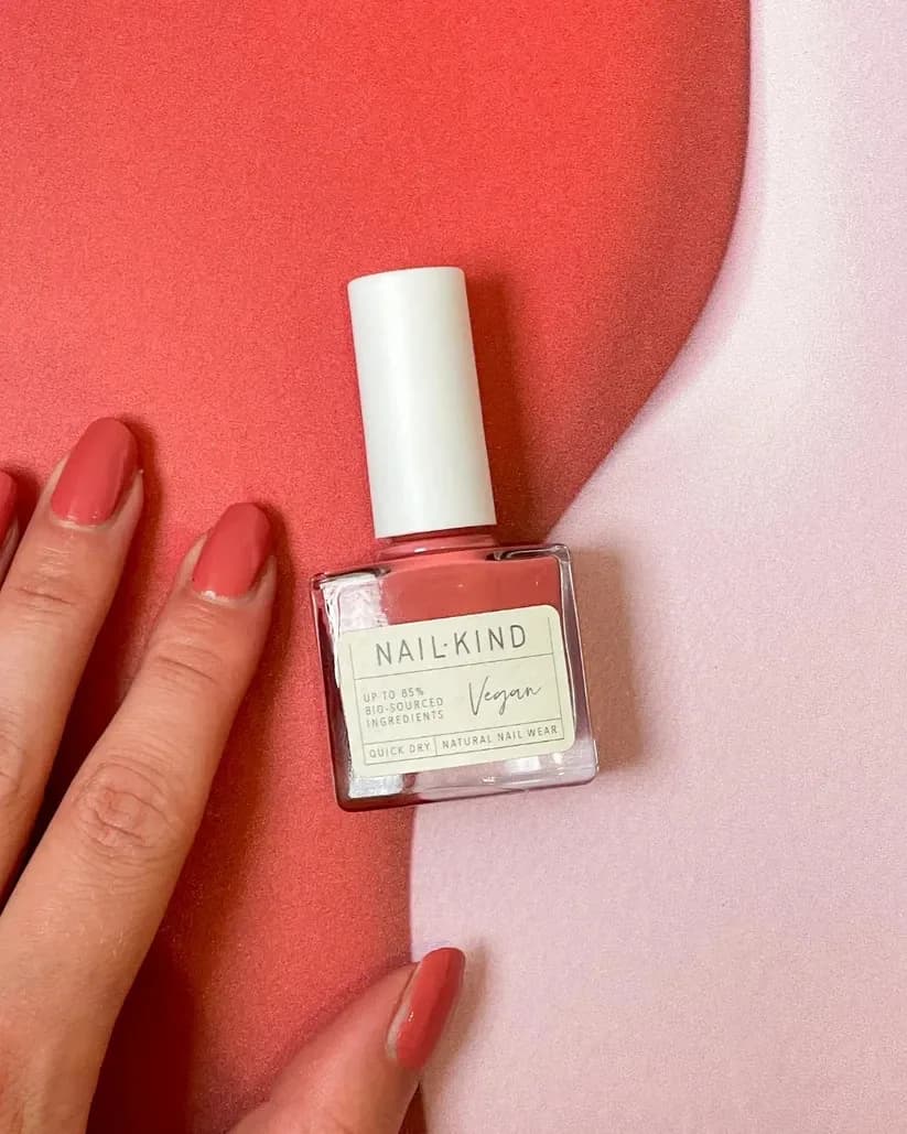 NAIL.KIND NAILKIND NAIL POLISH PINK VEGAN 85ML GLOSSY PEACHY BOOTY