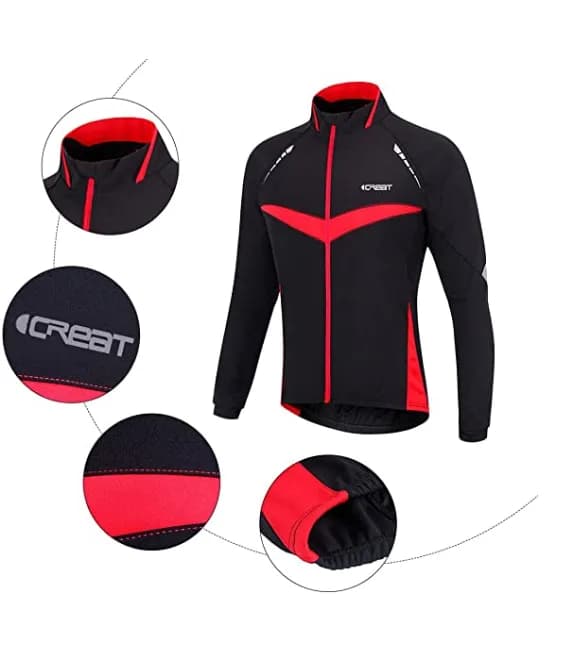iCREAT Men’s Jacket, Air Jacket, Windproof, Waterproof, Cycle bike Mountain