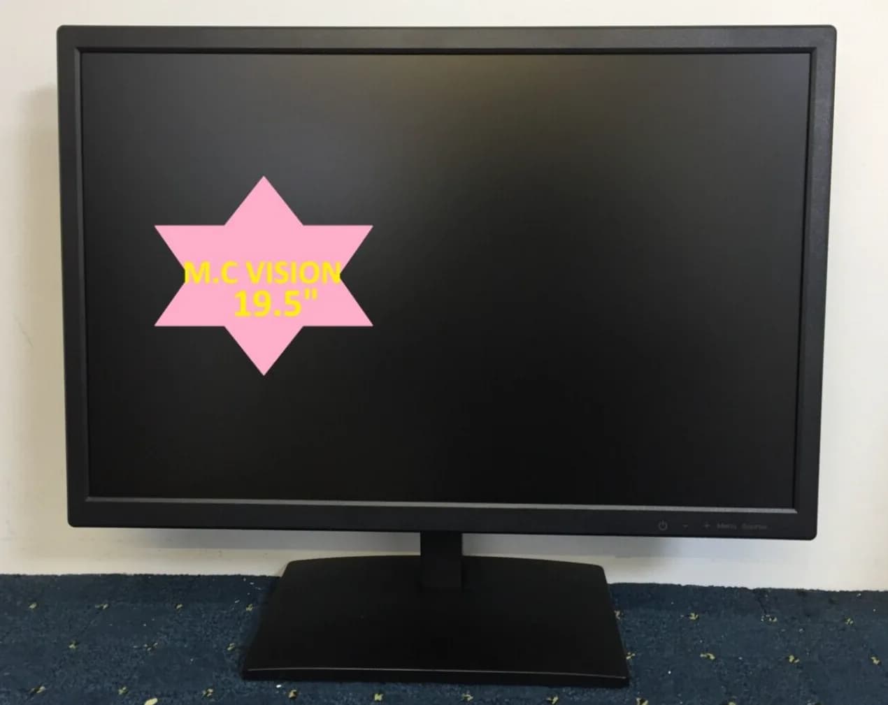 M.C vision 19.5" LED 16:9 CCTV Monitor 1440x900 HDMI, VGA Audio Plastic Case
