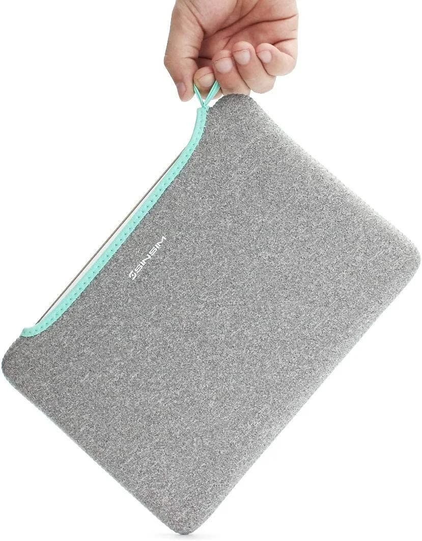 Grey Tablet Sleeve Case Carrying Bag with Elastic Loop For 8" tablet's Universal