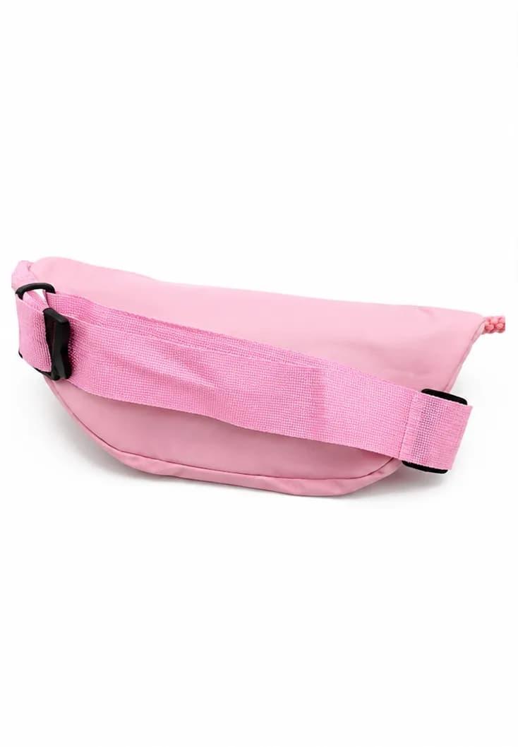 Women's Pink Fanny Pack Waist Bag Crossbody Belt Bag Adjustable Strap Zip Pocket