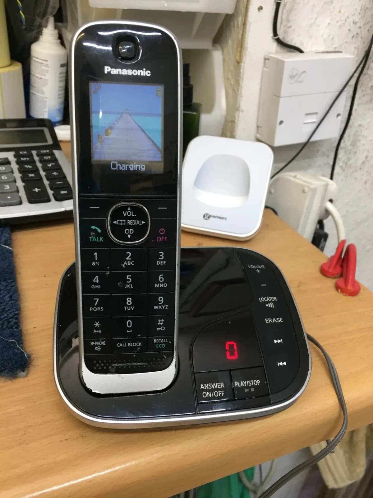 PANASONIC KX-TGJ422 SINGLE HANDSET CORDLESS PHONE