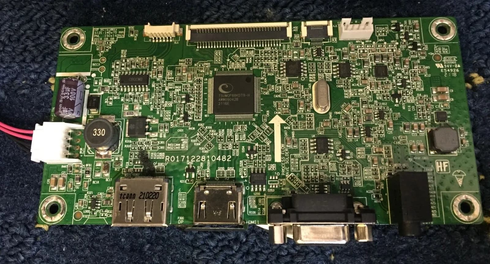 HP P24 G4 23.8-inch Monitor Main Pcb Baord Motherboard