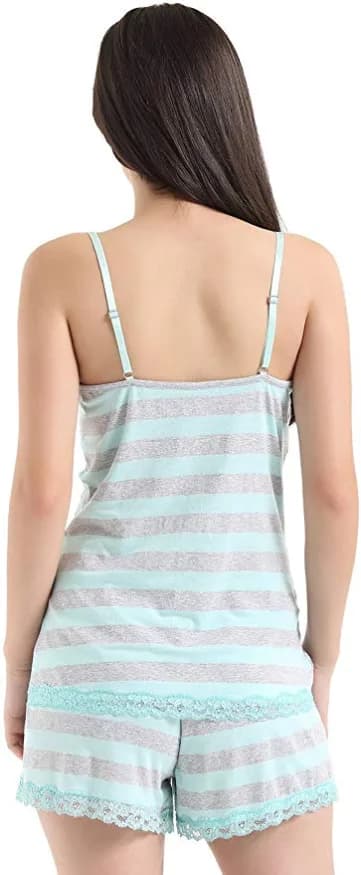 Vokul® Women Girl Soft & Comfortable Sleepwear Nightwear Nightgrown Pyjama Sets