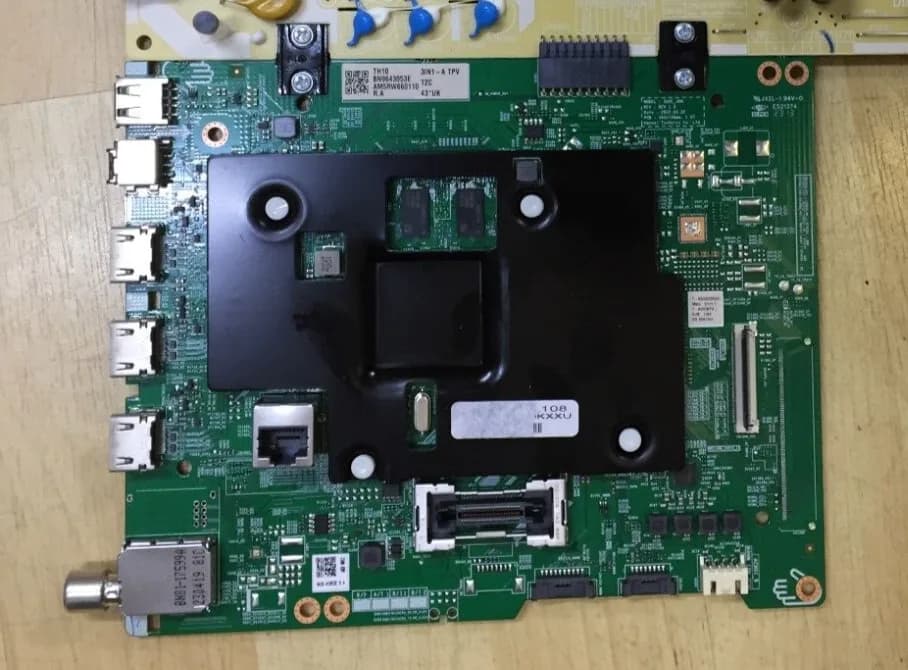 SAMSUNG TV UE43AU7020K MAIN BOARD & POWER BOARD PSU SET