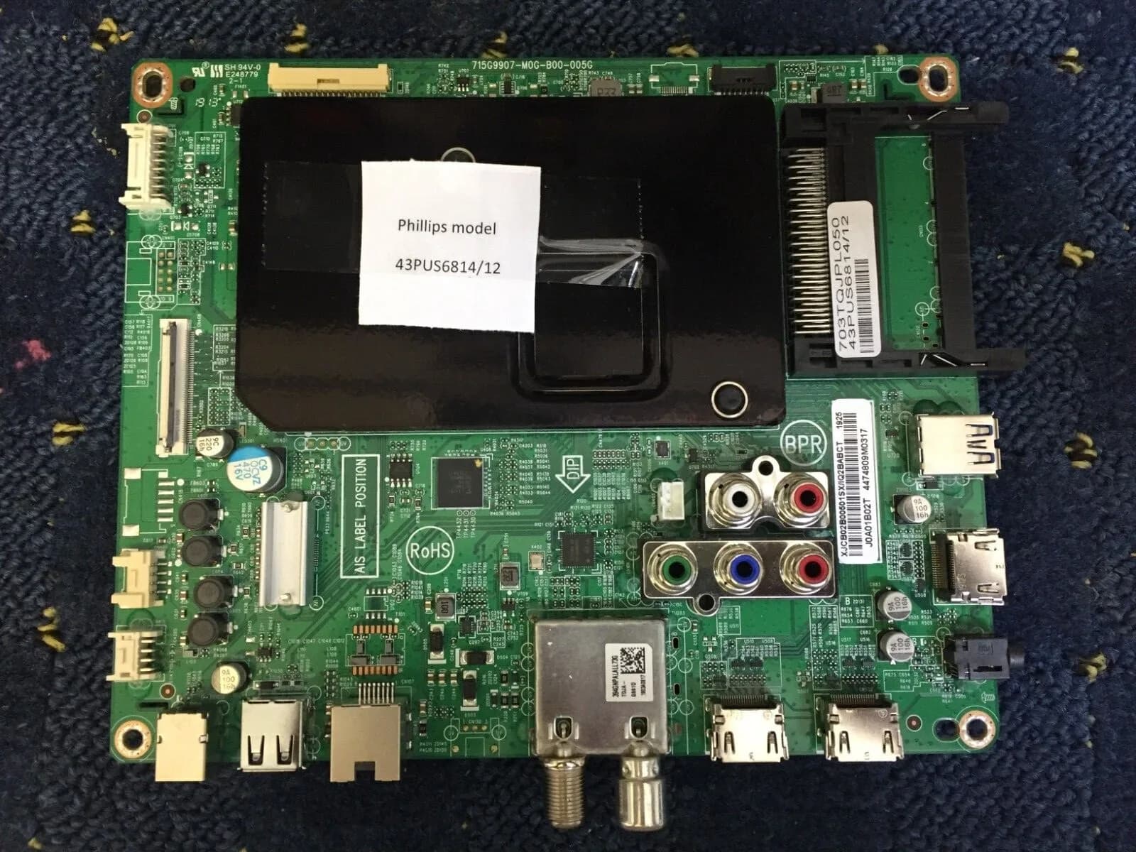 PHILLIPS 43PUS6814/12 TV MAIN AV TV BOARD