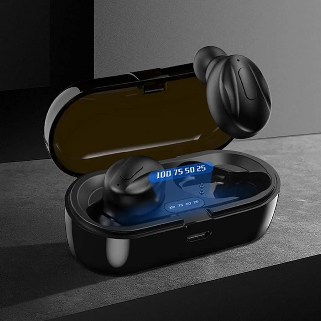 ***New*** XG-13 True Wireless Stereo Bluetooth Earphones Earbuds 5.0 Mic Black