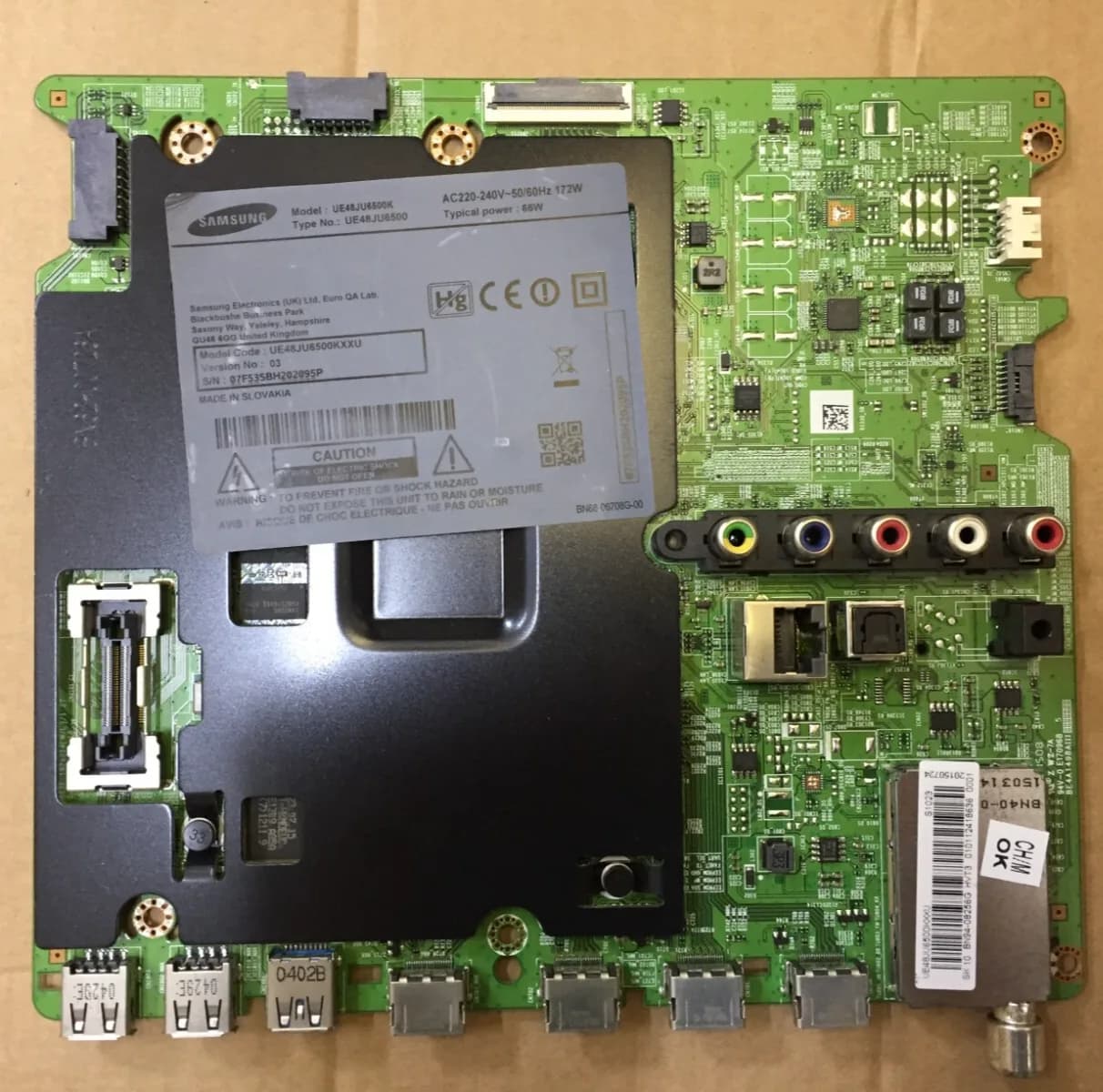 SAMSUNG UE48JU6500K TV MAIN BOARD
