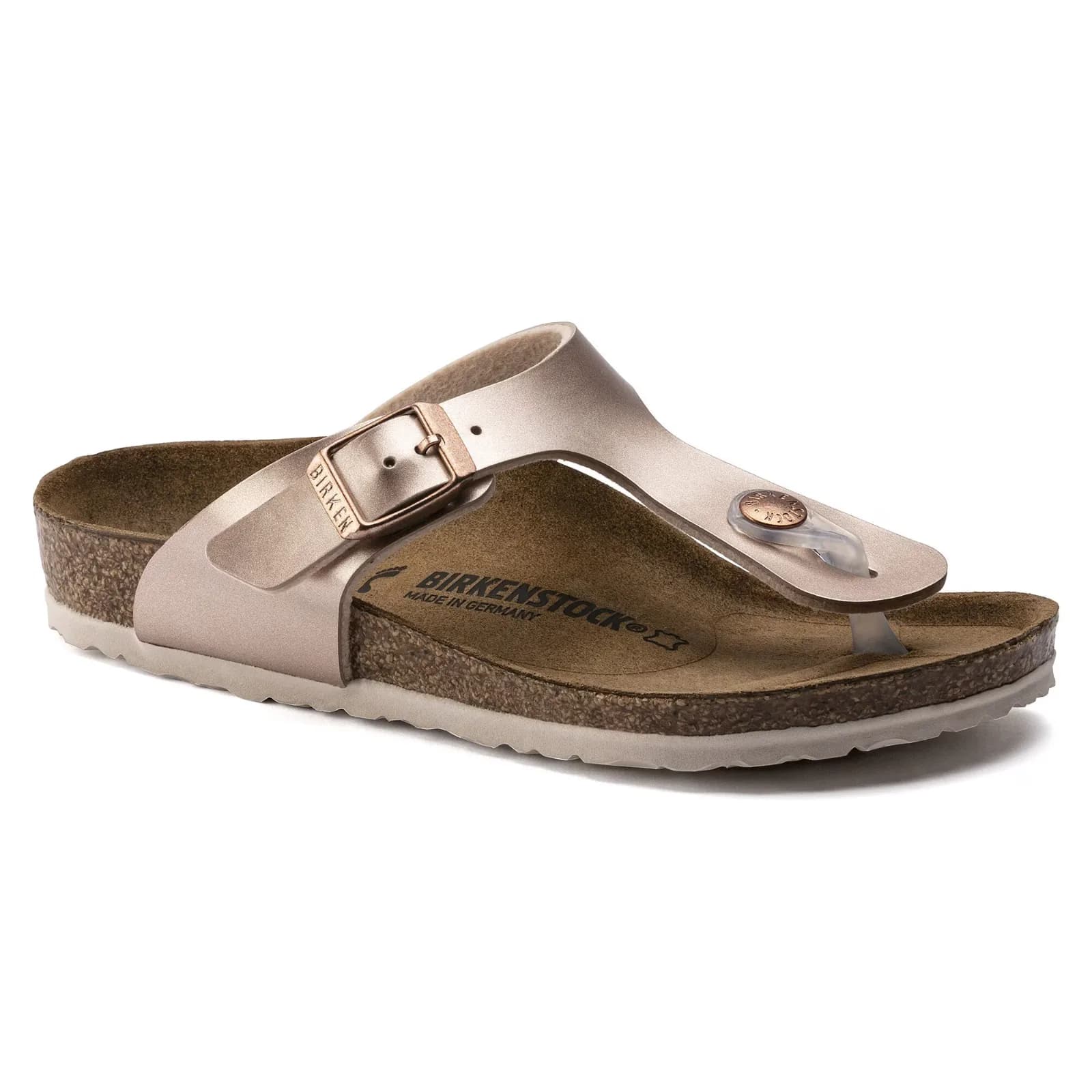 Birkenstock Gizeh Kids Magic Electric Metallic Copper sandals UK 1