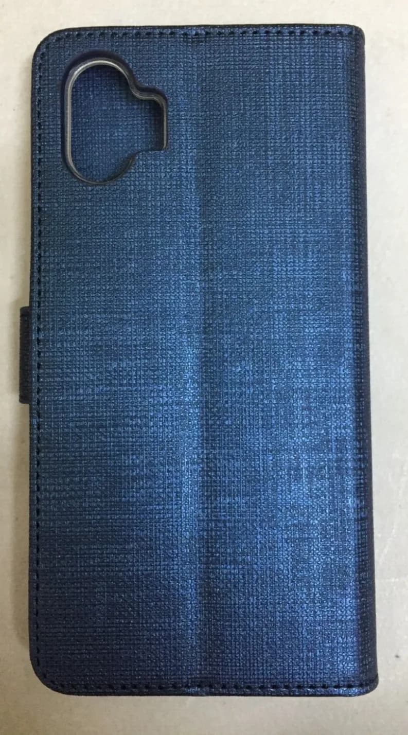 *** NEW*** Flip Wallet Book Case For Nothing Phone 1 one 2022 Blue