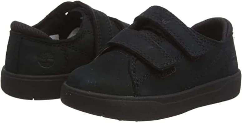 Timberland Kids’ Davis Square Leather Oxford (Toddler) Low Trainer/Shoes Black