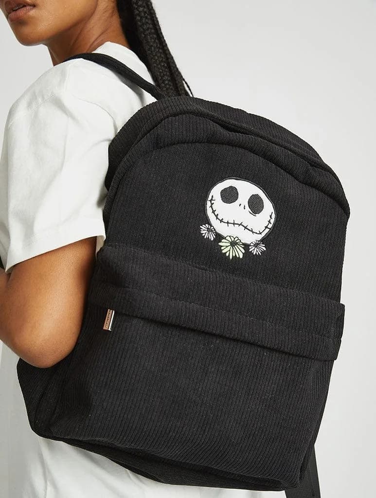 Skinnydip Backpack – Embroidered Backpack with Front Pocket, Zipper Closure, Lig