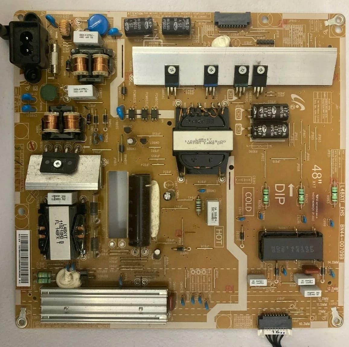 SAMSUNG UE40H6200AW 40" TV POWER SUPPLY BOARD