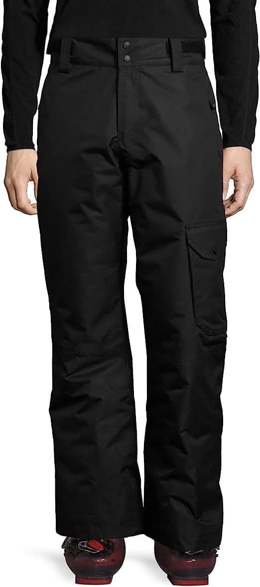 Ultrasport Men's Advanced Cargo Ski Pants Black